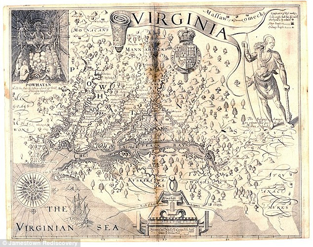 Thi thể bị hoài nghi là của George Yeardley đã được chôn phía trước và ở chính giữa của nhà thờ trong Chancel (khu vực riêng của giáo sĩ và ca đoàn trong nhà thờ).
