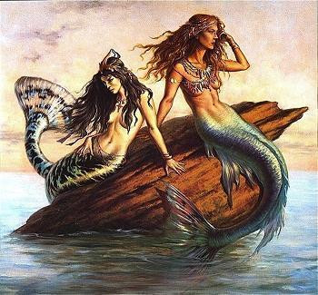 Người cá trong thần thoại Hy Lạp và La Mã được miêu tả là nữ thần thân người đuôi cá sống ở dưới nước.