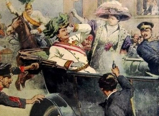 Sau khi vụ ám sát Thái tử Ferdinand xảy ra, đế quốc Áo - Hung đổ lỗi cho Serbia đứng đằng sau vụ việc và tuyên chiến với quốc gia này. Sự kiện gây rúng động dư luận này châm ngòi cho Chiến tranh thế giới 1 bùng nổ.