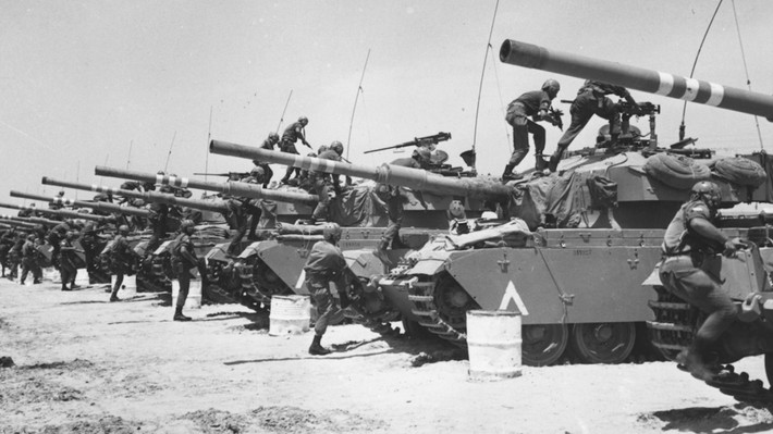 Cuộc chiến giữa Israel và Ai Cập, Syria, Jordan, Iraq gây chú ý khi diễn ra trong 6 ngày vào năm 1967. Theo đó, sự kiện này còn được gọi là "Cuộc chiến 6 ngày".