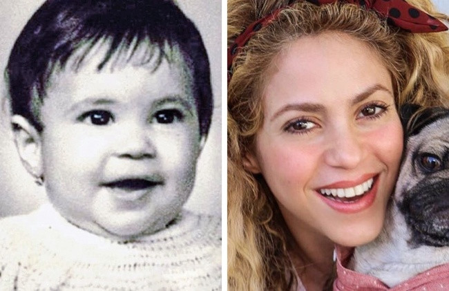 Là một ca sĩ và vũ công tài năng, Shakira đã thay đổi từ lọn tóc đen tự nhiên thành một cô gái tóc vàng sáng.