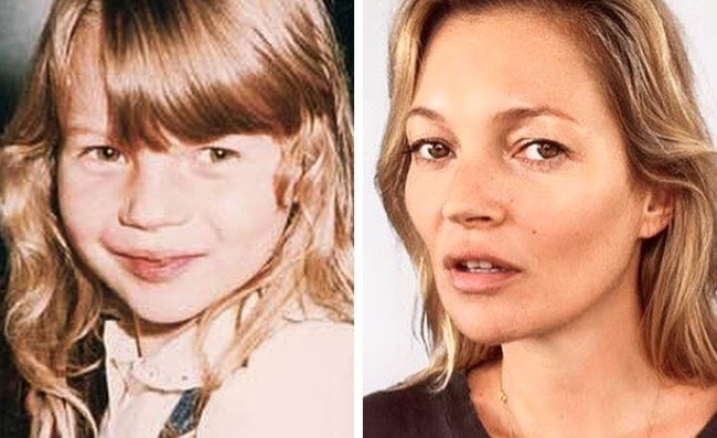 Kate Moss là một người mẫu khá tai tiếng.