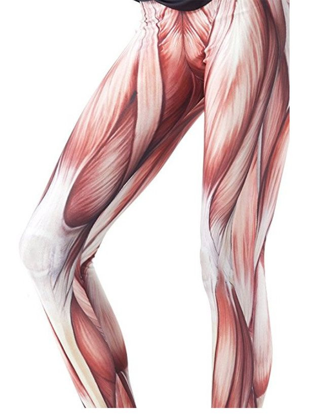 Chiếc quần độc đáo hình cơ bắp.