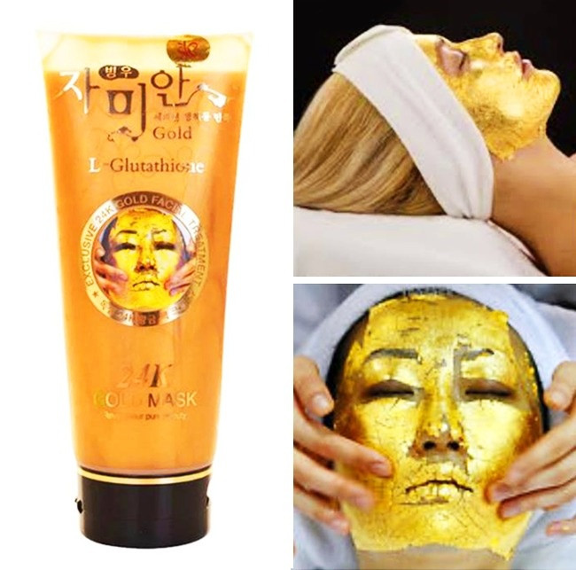 Mặt nạ vàng 24 carat cũng là sản phẩm làm đẹp được nhiều phụ nữ Hàn Quốc dùng và đánh giá tốt.