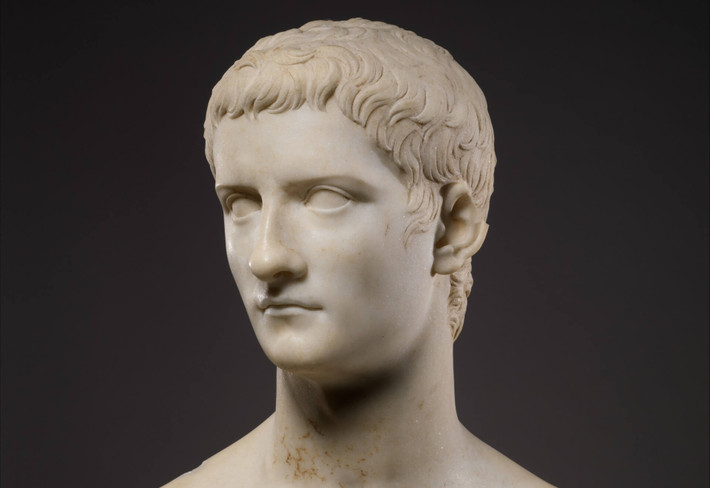 Ông hoàng Caligula đã giết hại nhiều quan lại, thậm chí cả người thân vì nghi ngờ bị họ phản bội hay chống đối mình. Caligula cũng được cho là có những sở thích kỳ quái như ăn mặc như các vị thần, thích cướp vợ của người khác...