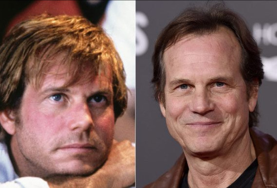 Bill Paxton khi vào vai Brock Lovett - người thợ săn tìm kho báu trong Titanic. Hiện ông đã 60 tuổi.