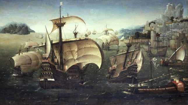 Vào năm 1693, khi đang trong chuyến hải trình từ Philippines đến Mexico, con tàu Santo Cristo de Burgos chở lượng lớn đồ sứ, lụa và sáp ong mất tích bí ẩn.