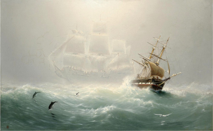 "Người Hà Lan bay" (Flying Dutchman) là một trong những con tàu ma quái nổi tiếng nhất lịch sử nhân loại. Câu chuyện về con tàu này bắt đầu vào năm 1641.