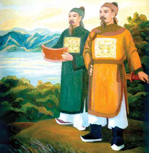 Thấy vậy, đức Long Quân muốn cho Lê Lợi mượn gươm thần để trừ giặc. Vào một đêm, một người đánh cá tên là Lê Thận đã kéo lên được một lưỡi kiếm ở ven bờ sông Chu (Thanh Hóa). Về sau, ông gia nhập nghĩa quân Lam Sơn và đến tay Lê Lợi.