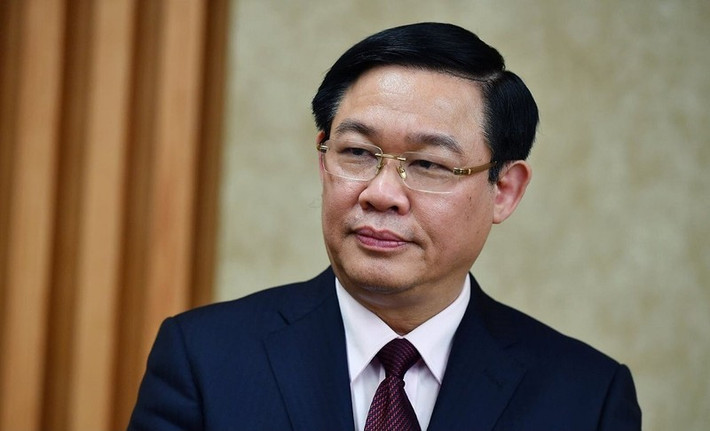 Ông Vương Đình Huệ, nguyên Chủ tịch Quốc hội, đoàn Hải Phòng;