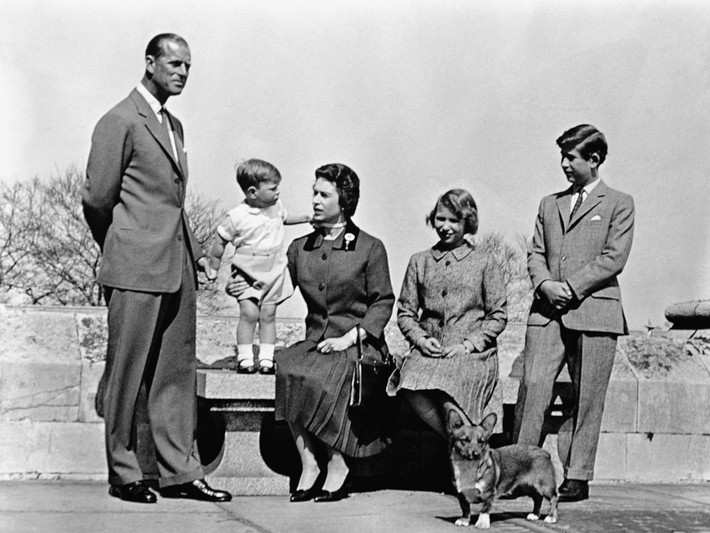 Năm 1962: Công chúa Anne đã 12 tuổi và gia đình hoàng gia đặt bức chân dung này để đánh dấu dịp này.