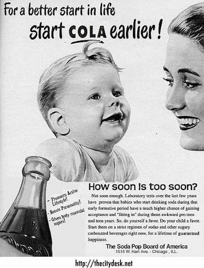 Thương hiệu Soda Pop của Mỹ có một ý tưởng tương tự như 7-Up's.