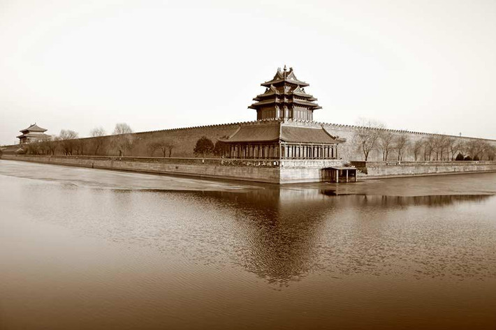 Bức ảnh Tử Cấm Thành chụp năm 2005. Ảnh: Chinadaily.