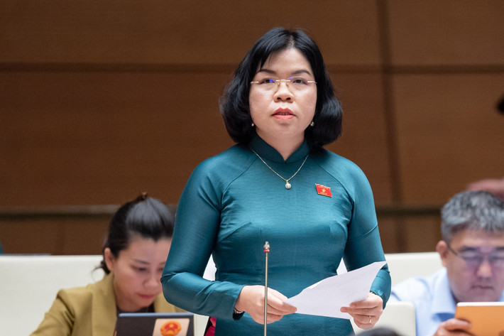 Qua đại dịch, chúng ta mất nhiều cán bộ: Đại biểu Nguyễn Thị Ngọc Xuân - Đoàn ĐBQH tỉnh Bình Dương đề cập thời gian qua, đất nước đoàn kết vượt qua nhiều khó khăn nhất. Nhưng phải thẳng thắn nhìn nhận rằng, chúng ta đã mát nhiều cán bộ, mà mất người là mất mát lớn nhất. Nữ đại biểu cho rằng, báo cáo giám sát chưa thống kê, phân tích tổng thể tình hình cả nước số tổ chức, cá nhân vi phạm, nội dung vi phạm và căn cứ pháp luật áp dụng để xử lý vi phạm đó. Đối với những người dám nghĩ, dám làm vì tính mạng, sức khoẻ nhân dân, trong bối cảnh cấp bách, pháp luật chưa có quy định hoặc quy định không rõ ràng, hoặc quy định không thể thực hiện được thì cần được đánh giá toàn diện, thấu tình đạt lý.