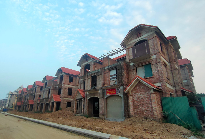 Trong tổng số 341.302m2 đất Công ty CP Đầu tư xây dựng Trung Việt được cấp, có tổng diện tích đất nhà ở là 157.678m2 chiếm (43,76%) của dự án, bao gồm: Khu chung cư cao tầng kết hợp dịch vụ có diện tích 86.806m2 với 16 toà nhà; khu nhà liền kề diện tích 24.979m2 với 295 căn hộ; khu biệt thự diện tích 46.287m2 với 195 căn hộ... Dân số khoảng 6.400 người nằm trong ô quy hoạch ký hiệu 12-2 thuộc quy hoạch phân khu đô thị S4. Sau nhiều năm triển khai, hiện phần lớn các căn biệt thự xây thô tại Khu đô thị mới Phú Lương vắng bóng người ở.
