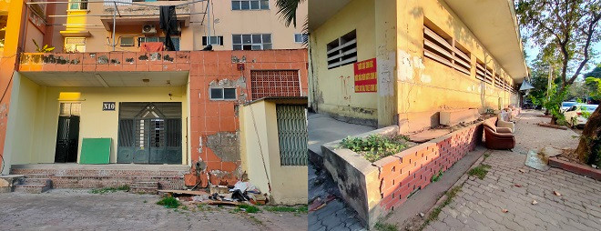 Tuy nhiên, khoảng vài năm trở lại đây, nhiều cơ sở hạng mục tại khu tái định cư này đang bị xuống cấp, hư hỏng nặng.