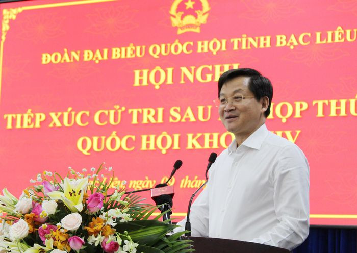 Từ tháng 3/2014 - 6/2014: Phó Bí thư Tỉnh ủy Bạc Liêu. Sau đó, ông Khái giữ chức Phó Bí thư Tỉnh ủy, Bí thư Ban Cán sự đảng, Chủ tịch Ủy ban nhân dân tỉnh Bạc Liêu.Tháng 10/2015: ông Lê Minh Khái giữ chức Bí thư Tỉnh ủy Bạc Liêu và đảm nhiệm chức vụ này hết tháng 10/2017.
