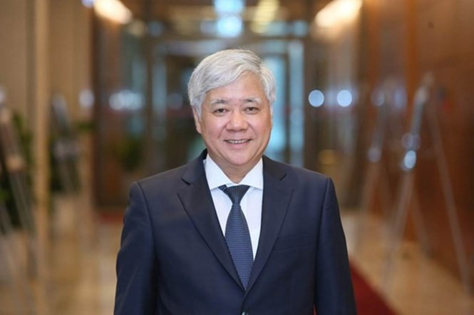 Ông Đỗ Văn Chiến, Bí thư Trung ương Đảng, Bí thư Đảng đoàn Mặt trận Tổ quốc Việt Nam.