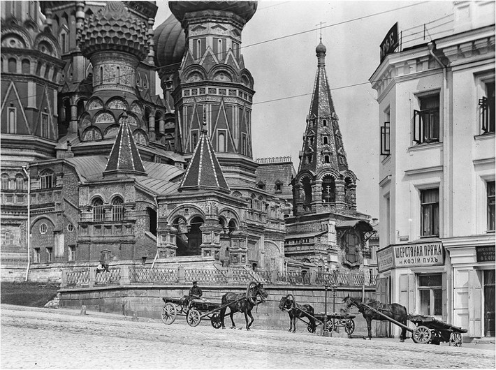 Thủ đô Moscow thế kỷ 19 trong những bức ảnh này rất đỗi bình yên.