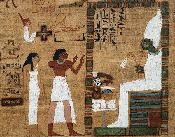 Sau khi qua đời, người chết sẽ chết ở một nơi gọi là Duat. Nơi này do thần Osiris - vị thần của sự sống và cái chết - cai quản.