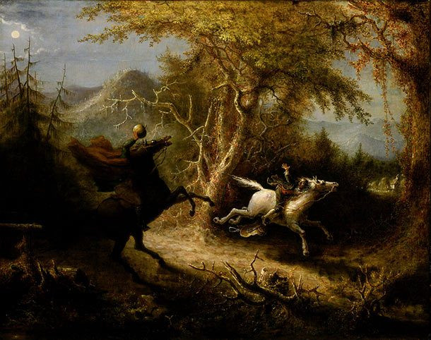 Theo truyền thuyết Ireland, kỵ sĩ không đầu Dullahan là hiện thân của bóng đêm nên chỉ xuất hiện lúc Mặt trời khuất bóng.