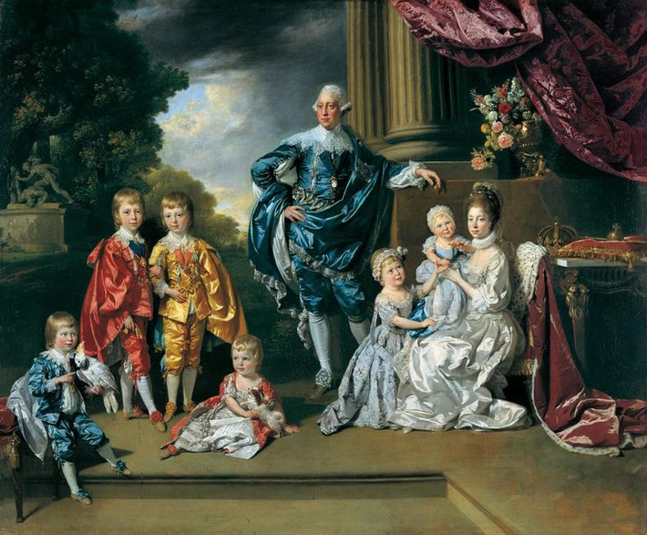 Do vậy, Vua George III và Nữ hoàng Charlotte có với nhau 15 người con.