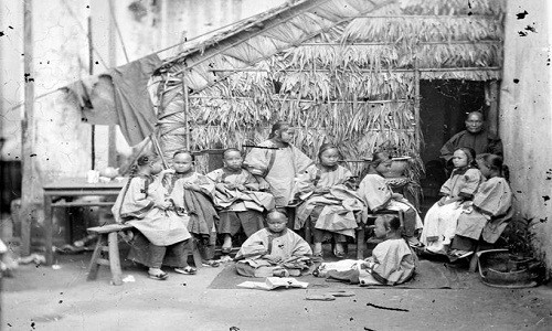 Một lớp học.