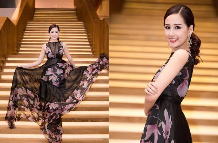 Là khách mời có mặt trong buổi họp báo cuộc thi Giọng hát Việt 2015, Hoa hậu 2006 Mai Phương Thúy thu hút mọi ánh nhìn với ngoại hình bắt mắt và trang phục sang trọng, quyến rũ.