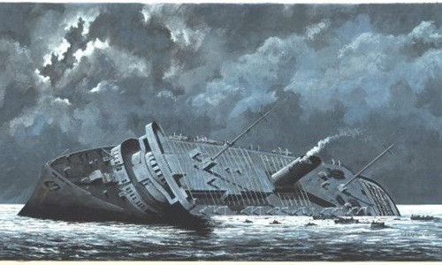 Tàu ngầm S-13 của Liên Xô phóng 3 quả ngư lôi về phía tàu Wilhelm Gustloff. Hậu quả là tàu Wilhelm Gustloff của Đức quốc xã nhanh chóng chìm xuống biển.