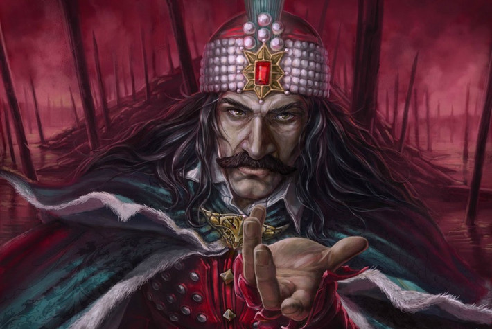 Cha của "bá tước Dracula" Vlad Tepes III là Vlad II Basarab có những chiến công hiển hách khi lãnh đạo quân Romania chống lại sự xâm lược của quân Thổ Nhĩ Kỳ trong nhiều năm. Chính vì vậy, Vlad II Basarab có danh hiệu Dracul (nghĩa là “đứa con của rồng”). Do đó, sau khi Vlad Tepes III lên nắm quyền, người dân ở Romania thường gọi ông là Dracula (nghĩa là con trai của Dracul).