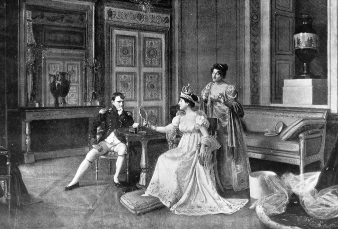 Sau đó, Napoleon cưới công chúa của nước Áo là Marie Louise. Đến năm 1811, Marie Louise sinh một bé trai cho hoàng đế Napoleon và được đặt tên là Napoleon II được phong chức De Rome (ông chủ thành Rome).