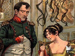Trong lúc hấp hối, những lời trăn trối cuối cùng của Napoleon là "Pháp, quân đội, người chỉ huy quân đội, Josephine". Điều này cho thấy tình yêu mà Napoleon dành cho người vợ đầu Josephine khiến nhà cầm quân lỗi lạc một thời day dứt, ám ảnh đến lúc chết mặc dù người vợ không chung thủy này chưa từng một lần đến thăm ông khi bị lưu đày. Cuối cùng, Napoleon qua đời năm 1821 khi đang bị lưu đày trên hòn đảo St Helena.