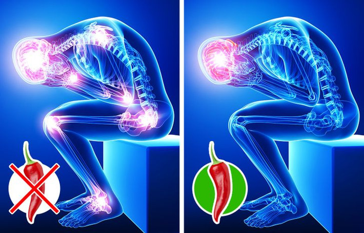 2. Khả năng chịu đau của bạn tăng lên: Thật khó tin, vì việc ăn đồ cay đã gây đau đớn cho một số người. Tuy nhiên, các chuyên gia cho rằng capsaicin trong ớt có thể nhắm mục tiêu vào một chất đặc biệt trong não chúng ta, chất gây ra cảm giác đau đớn. Nó đánh lừa bộ não của chúng ta để bỏ qua cơn đau.
