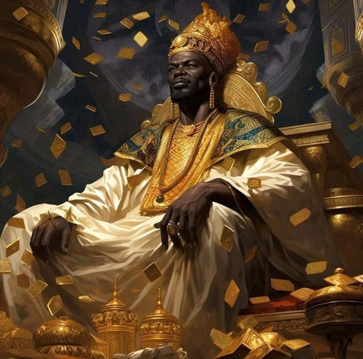 Với khối tài sản khổng lồ, vua Mansa Musa tận hưởng cuộc sống xa hoa, phù phiếm không ai sánh bằng. Điển hình là việc ông đã thực hiện chuyến hành hương tới thánh địa Mecca vào năm 1324.