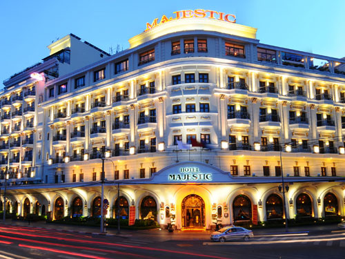 Gần đây nhất công ty này mở rộng khách sạn Majestic với tòa tháp đôi cao 24 và 27 tầng cùng 4 tầng hầm, chiều cao 110 m. Tòa tháp tọa lạc tại góc đường Tôn Đức Thắng và phố đi bộ Nguyễn Huệ, bên cạnh khách sạn Majestic hiện hữu. Ảnh: Người lao động.
