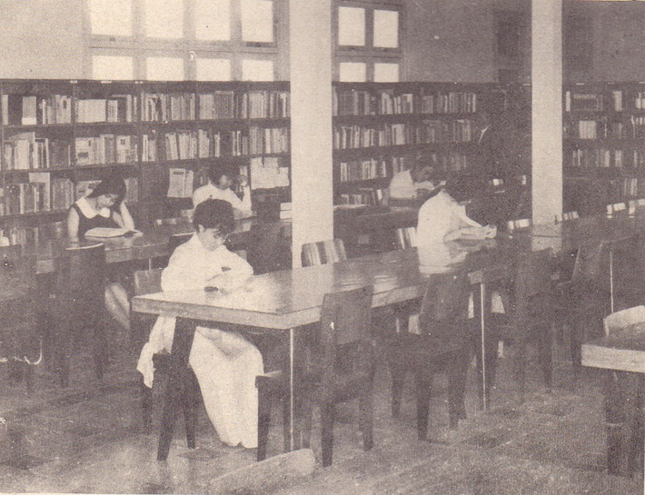 Không gian thư viện Viện Đại học Đà Lạt. Ảnh: tư liệu NVN.