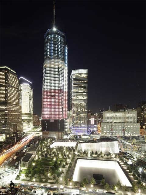 Ground Zero trở thành khu vực gắn liền với sự chết chóc, phá hủy và khủng bố. Từ năm 2011, khu vực này trở thành đài tưởng niệm quốc gia 11/9.