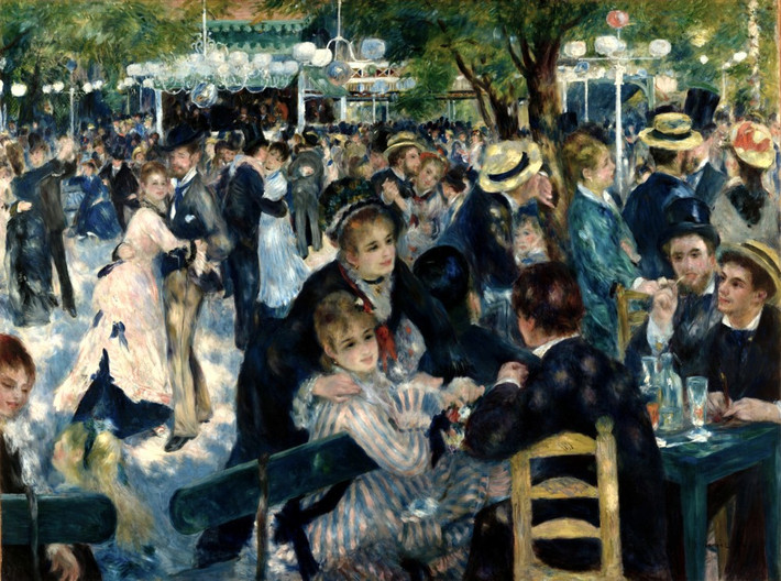 Bức tranh "Dance At Le Moulin De La Galette" của họa sĩ Pierre-Auguste Renoir là một trong những kiệt tác nghệ thuật "khó hiểu". Đây là một trong những tác phẩm xuất sắc nhất trong lĩnh vực nghệ thuật ấn tượng. Năm 1990, bức tranh này được bán cho doanh nhân Nhật Bản Ryoei Saito với giá 78 triệu USD.
