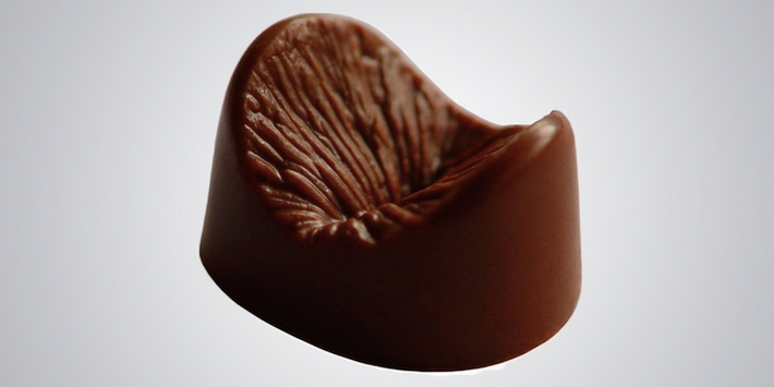 Socola Valentine hình hậu môn: Đây là mẫu socola cực lạ cho ngày lễ tình nhân năm nay.