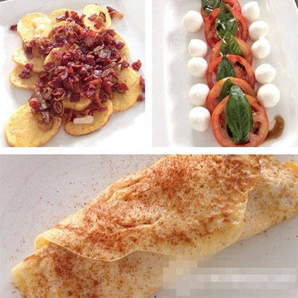 Một bữa ăn sang khác được chồng Hà Tăng chia sẻ.
