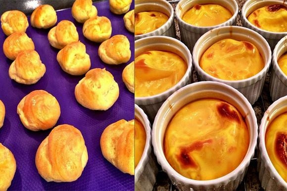 Món bánh su kem made by Hà Tăng.
