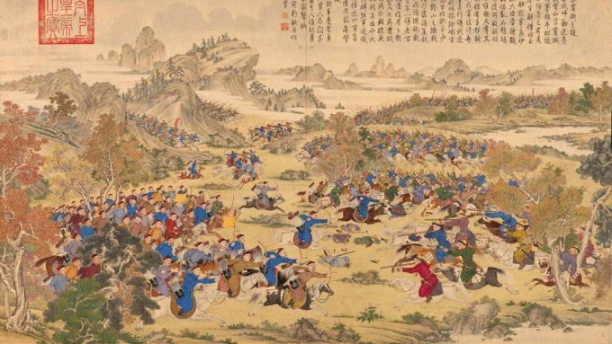 Bất chấp những quy định nghiêm ngặt của triều đình nhà Thanh, Lang Thế Ninh đã bí mật vẽ một bức tranh chân dung hoàng đế Càn Long tại nơi ở của mình để giữ làm của riêng.