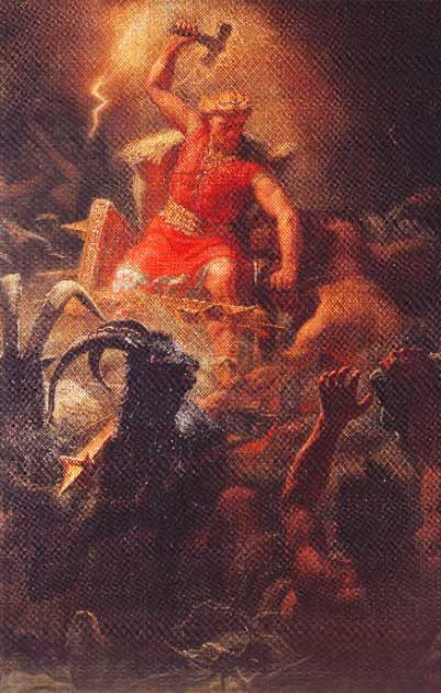 Thần Odin cũng như nhiều vị thần khác thỉnh thoảng có những chuyến phiêu lưu tới Jotunheim để khám phá những điều mới lạ. Tuy nhiên, nhiều sự kiện ly kỳ đã xảy ra tại nơi đây.