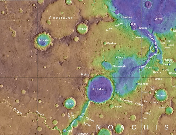 Cơ quan Vũ trụ châu Âu (ESA) đã phóng Mars Express, tàu vũ trụ bay trên quỹ đạo sao Hỏa, vào năm 2003. Đến nay, Mars Express vẫn bay quanh hành tinh đỏ để nghiên cứu sự sống trên sao Hỏa. Mới đây, tàu vũ trụ của ESA xác định được một đồng bằng sông rộng lớn từng giống đồng bằng sông đang hiện hữu trên Trái đất.