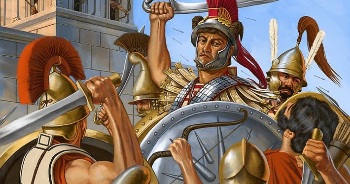 Điều này khiến vua Pyrrhus bị choáng, ngã ngựa. Chớp cơ hội đó, một dân quân của Argos xông đến và chém đầu Pyrrhus. Theo đó, vua Pyrrhus qua đời khi 42 tuổi.
