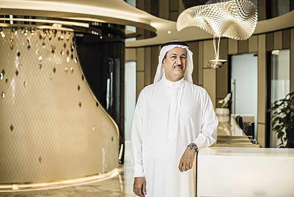 Sau khi tốt nghiệp, ông đã làm việc cho Abu Dhabi Gas Industries trong 2 năm trước khi thành lập công ty dịch vụ thức ăn công nghiệp tại Abu Dhabi. Dưới sự dẫn dắt của ông, công ty đã đạt được nhiều thành công lớn, với những khách hàng quan trọng như quân đội Mỹ.