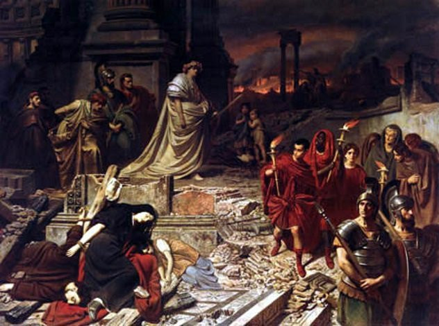Tuy nhiên, vào thời điểm ấy, nhiều người dân ở Rome cho rằng, vụ hỏa hoạn thiêu hủy cả thành phố là do hoàng đế Nero gây ra nhằm thỏa mãn sở thích ngông cuồng của mình.