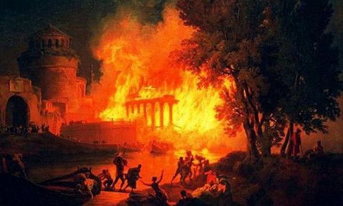 Có người tin rằng, hoàng đế Nero muốn thiêu rụi thành Rome để xây dựng một thành phố mới mang tên ông. Tuy nhiên, đây chỉ là một giả thuyết không có chứng cứ xác thực.