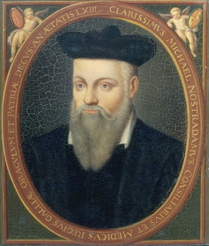 Bên cạnh những tiên đoán rùng mình về cuộc chiến giữa 2 cường quốc, nhà tiên tri Nostradamus cũng đưa ra dự đoán về tình hình Triều Tiên trong năm 2017. Nhà tiên tri này dự đoán Triều Tiên và Hàn Quốc sẽ hợp nhất và nhà lãnh đạo Kim Jong-un sẽ sang Nga.