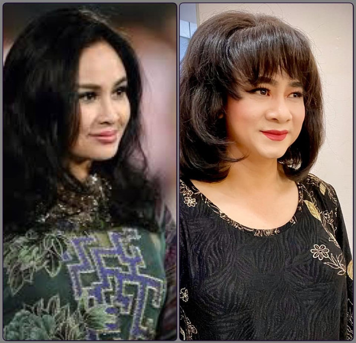 Nghệ sĩ Tự Long thậm chí còn đăng tải hình ảnh để so sánh với ca sĩ Thanh Lam. "Hãy cho biết cảm xúc của bạn cho biết đâu là Thanh Lam, đâu là Bảo Yến, đâu là Tự Long", anh hài hước viết.
